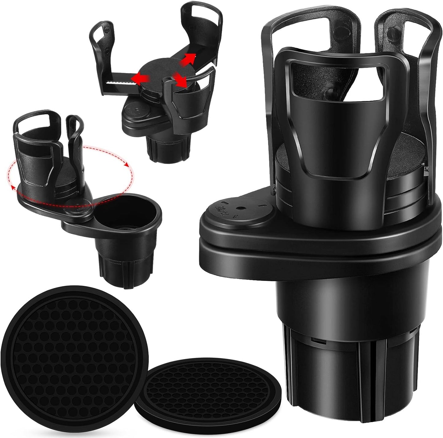 Seghu Duo: Portavasos y Soporte Auto Multifuncional