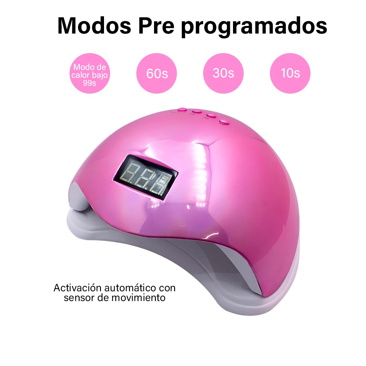 Lampara LED UV para Secado de Uñas UVLED