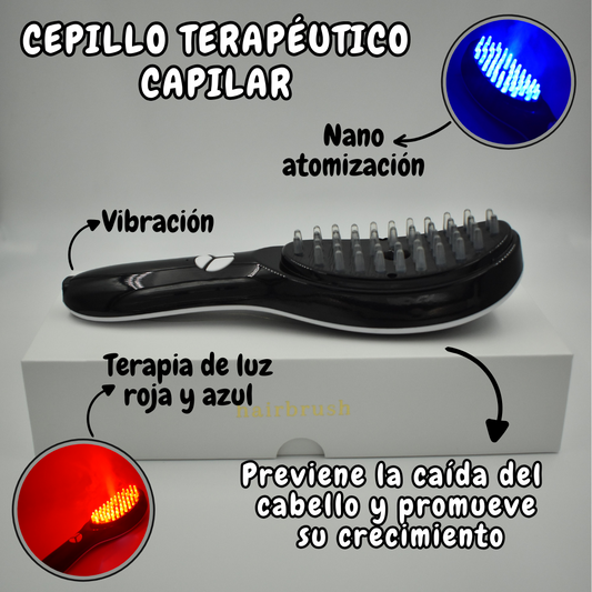 Capiluxe: Cepillo Terapéutico para el Crecimiento y Bienestar Capilar