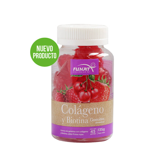 Gomitas de colágeno y biotina GlowUp: Belleza Natural en Cada Bocado